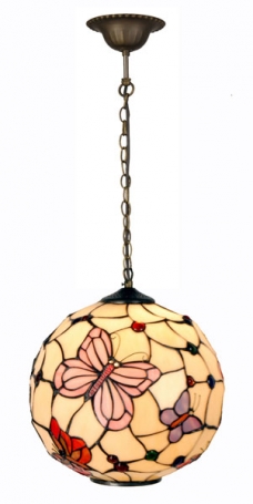 Tiffany Pendelleuchte Papillon Round