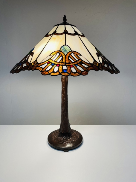 Tiffany Tischlampe  Ø 50cm Elba P1