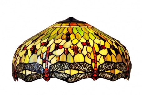 Tiffany Schirm  51cm Dragonfly green