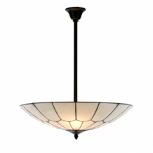 French Art Deco Tiffany Hängeleuchte Gatsby
