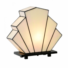 French Art Deco Tiffany Tischlampe
