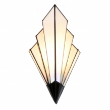 French Art Deco Tiffany Wandleuchte