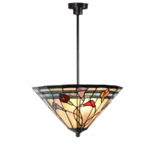 Tiffany Kantige Pendelleuchte Calla