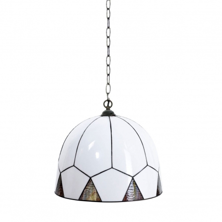 French Art Deco Tiffany Hängeleuchte Carraway