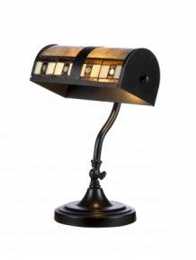 Tiffany Schreibtischlampe Banker Lodwinske
