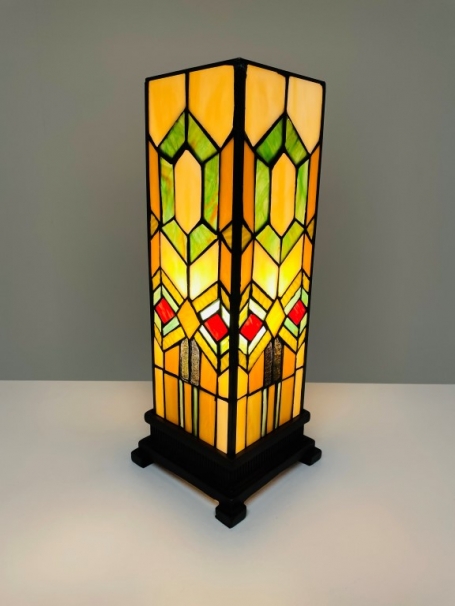 Tiffany beistell Leuchte Geo klein