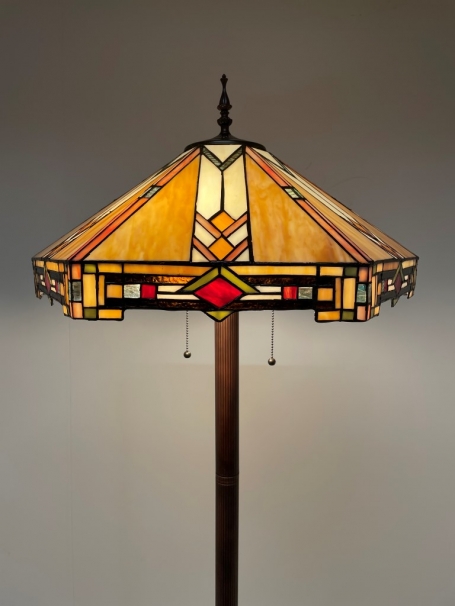 Tiffany Stehlampe Wyber Base II