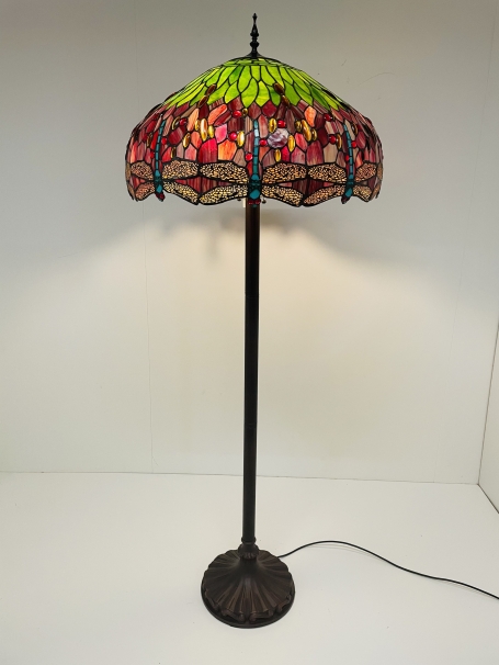 Tiffany Stehleuchte Dragonfly 60cm - 9454