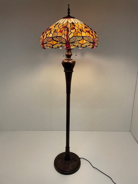 Tiffany Stehleuchte Libelle 50 Deluxe