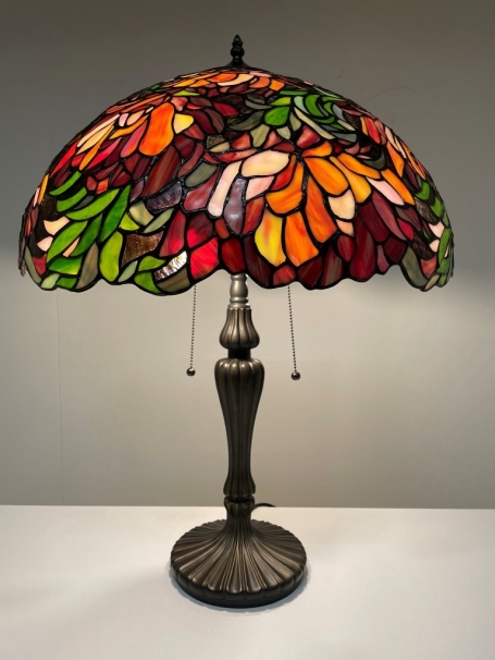 Tiffany Tischlampe Peoni 50/5813
