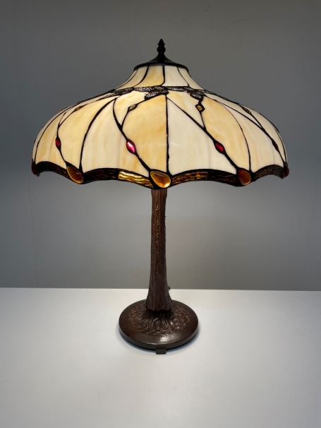 Tiffany Tischlampe Butterfly Ø 50cm P1