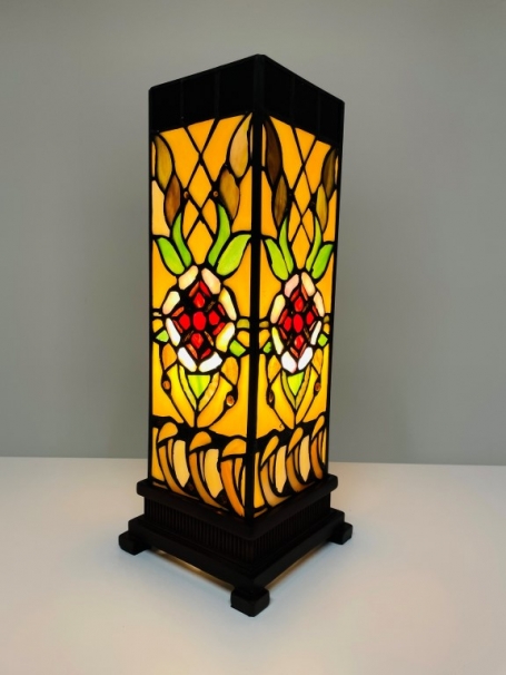 Tiffany beistell Leuchte Montana klein