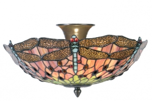 Tiffany Deckenleuchte Dragonfly  Loose