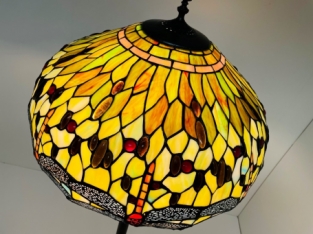 Tiffany Stehleuchte Dragonfly Green 51 Straight