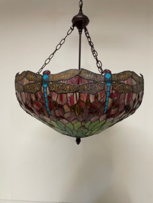 Tiffany Hängelampe Ø60cm Dragonfly 8842