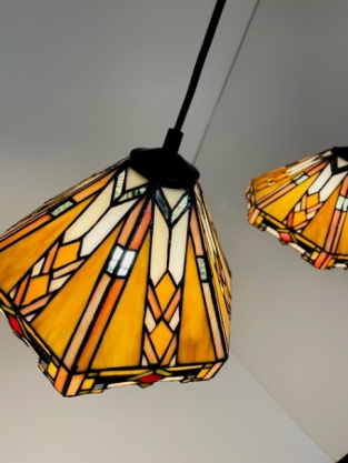Tiffany Pendelleuchte Wyber 25 Triple