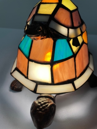 Tiffany Schildkröte Mutter und Kind