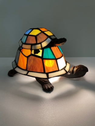 Tiffany Schildkröte Mutter und Kind