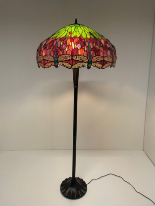 Tiffany Stehleuchte Dragonfly 60cm - 5951