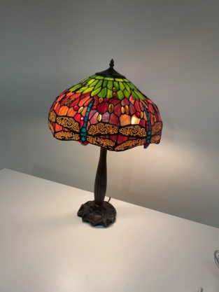 Tiffany Tischleuchte Dragonfly 40 P6