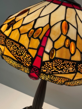 Tiffany Tischlampe Libelle 40 / P6