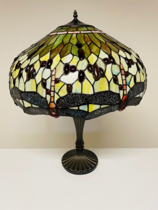 Tiffany tafellamp Ø 50cm Dragonfly Green  5813