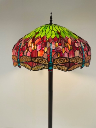 Tiffany Stehleuchte Dragonfly 51 Straight