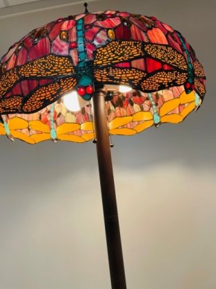 Tiffany Stehleuchte Dragonfly 51 Straight