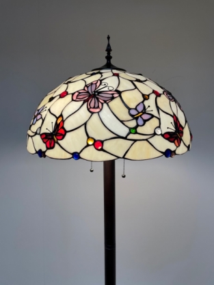 Tiffany Stehleuchte Papillon 50 Straight