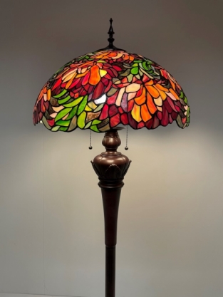 Tiffany Stehleuchte Peony 50 De Luxe