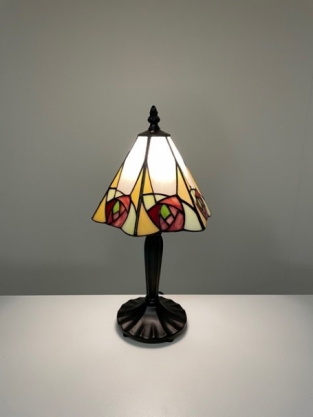 Tiffany Tischlampe Tiffany tafellamp Rose Charles Mackintosh